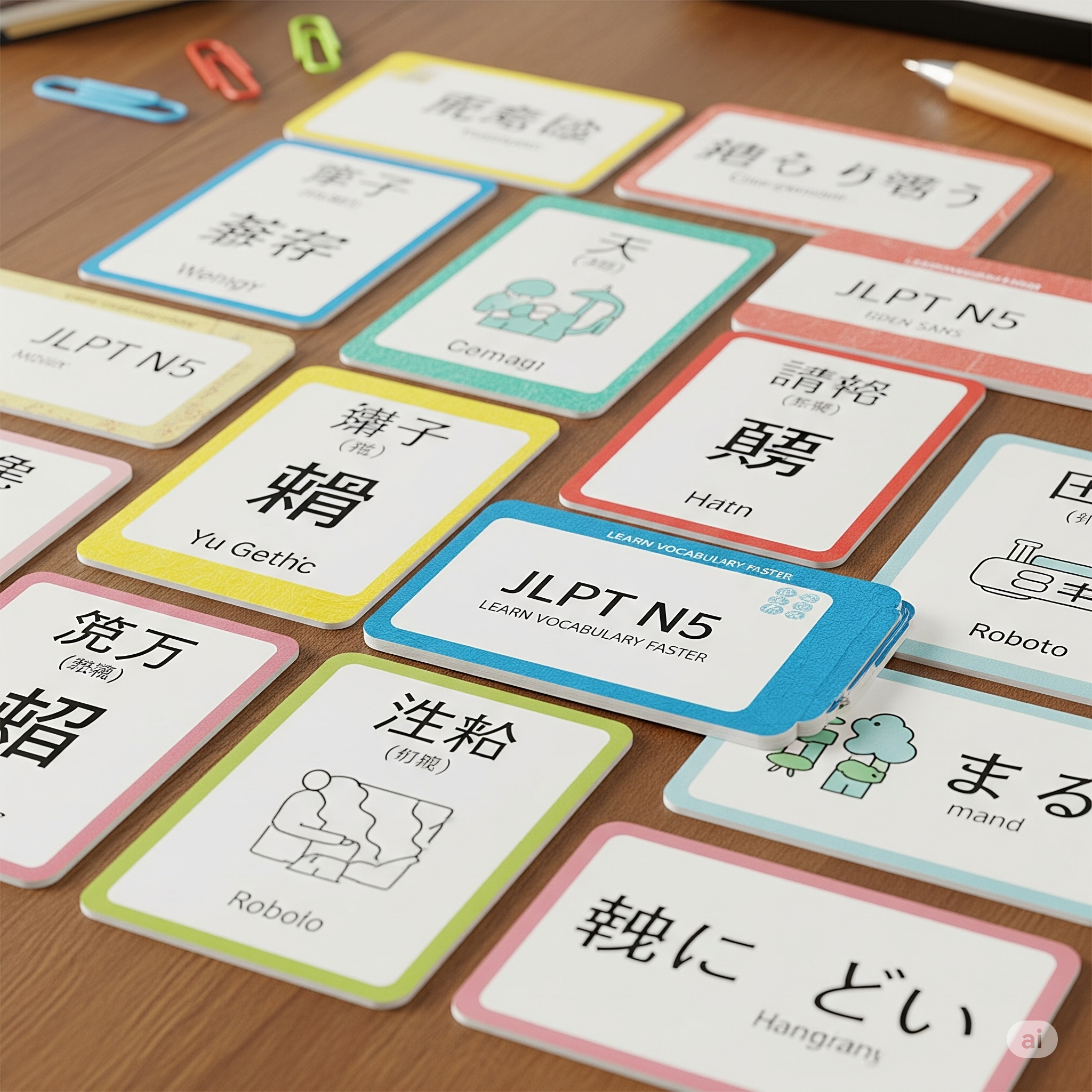 Top Flash Cards for JLPT N5: Learn Vocabulary Faster