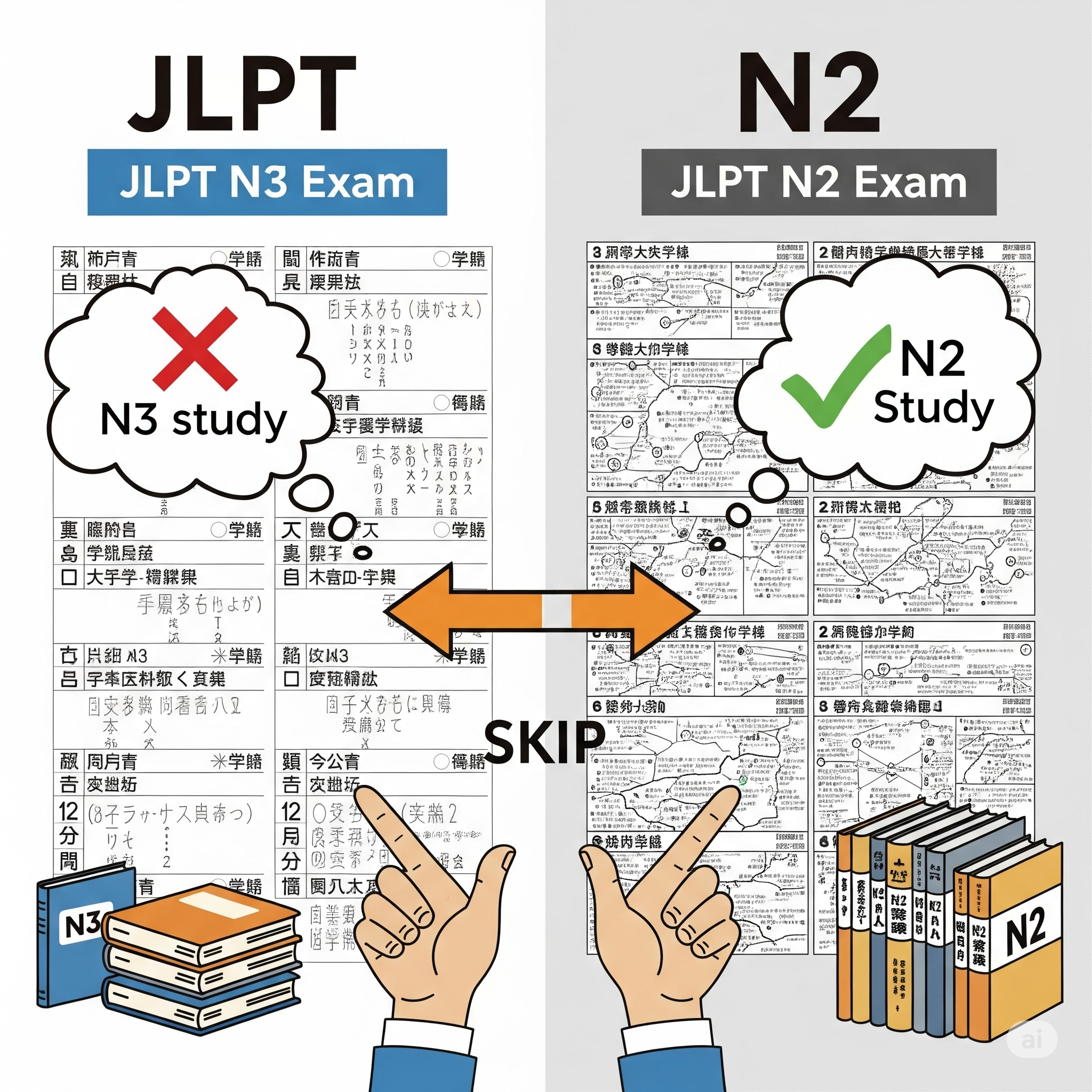 Can I Directly Give JLPT N2 Without N3? Expert Advice