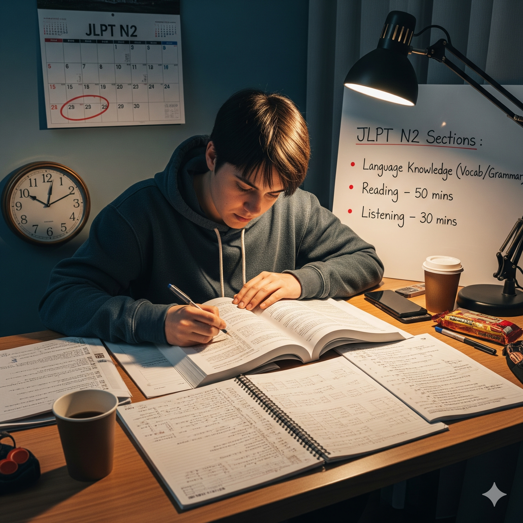 JLPT N2 Duration & Exam Time: What to Expect