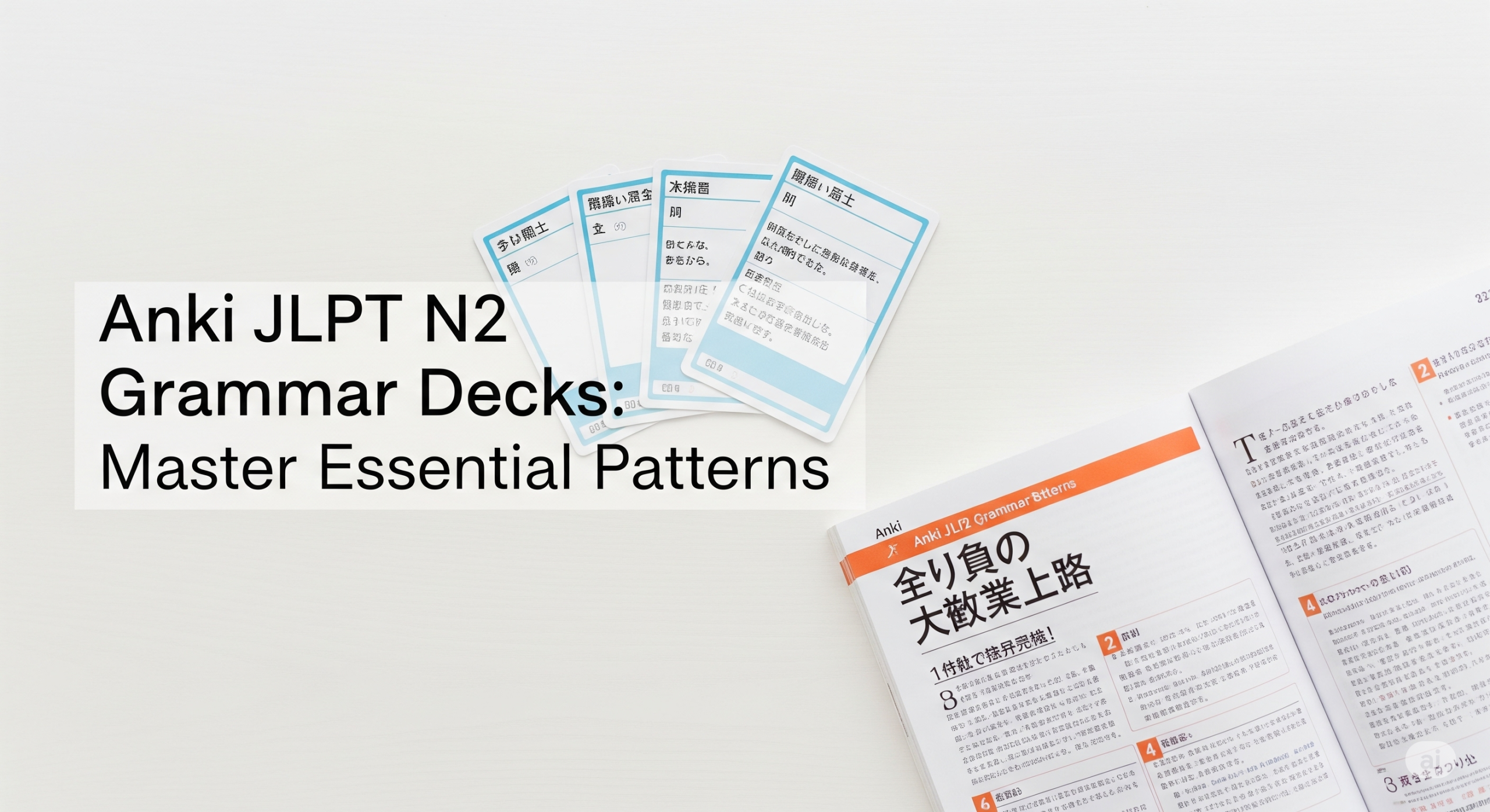 Anki JLPT N2 Grammar Decks: Master Essential Patterns