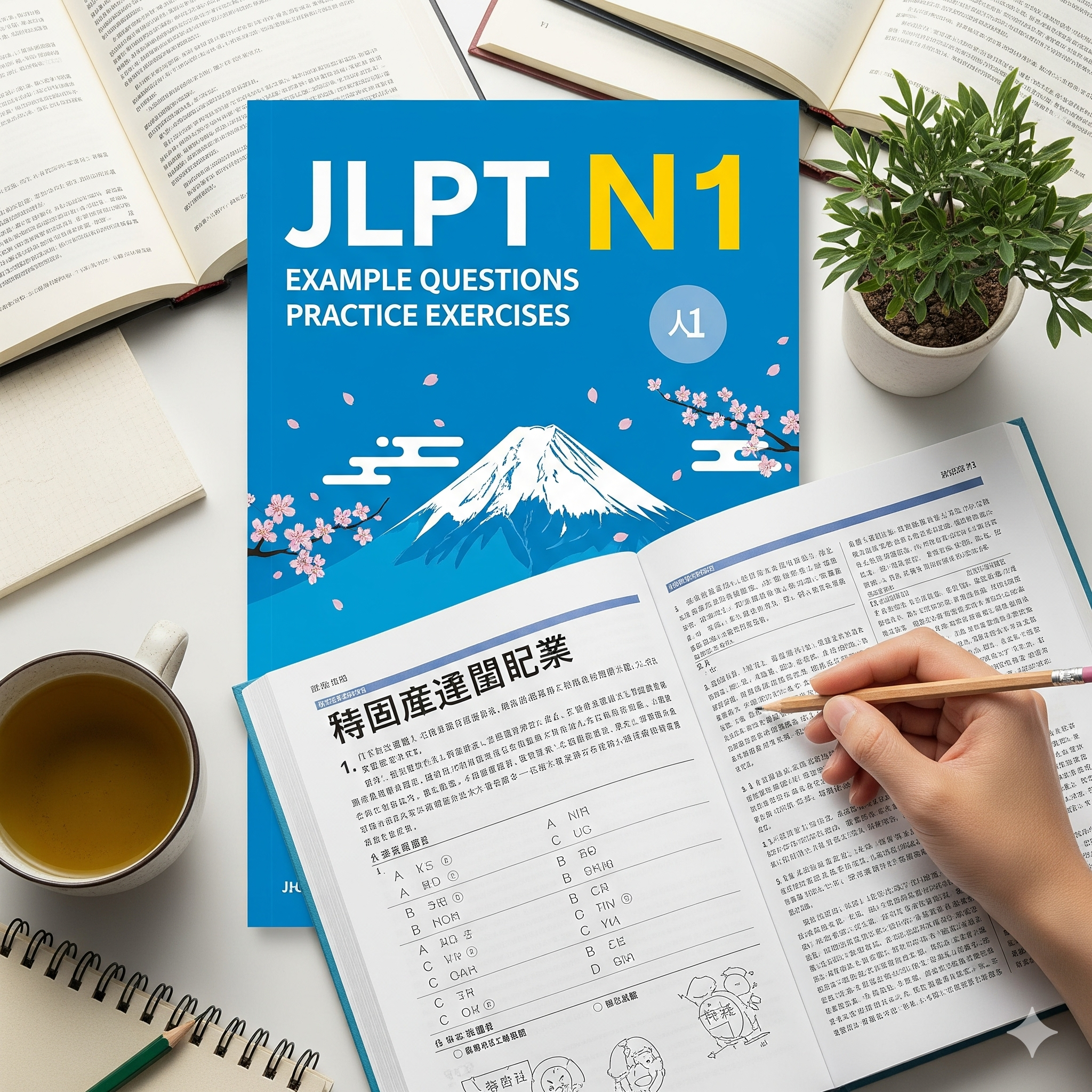 JLPT N1 Example Questions & Practice Exercises