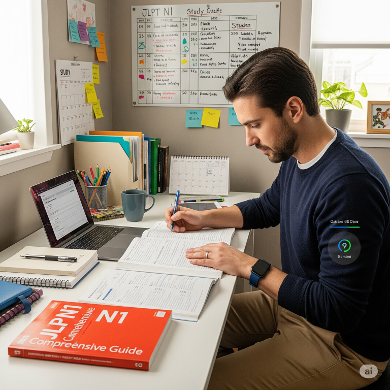 How to Study for JLPT N1 Effectively (Even If You’re Busy)