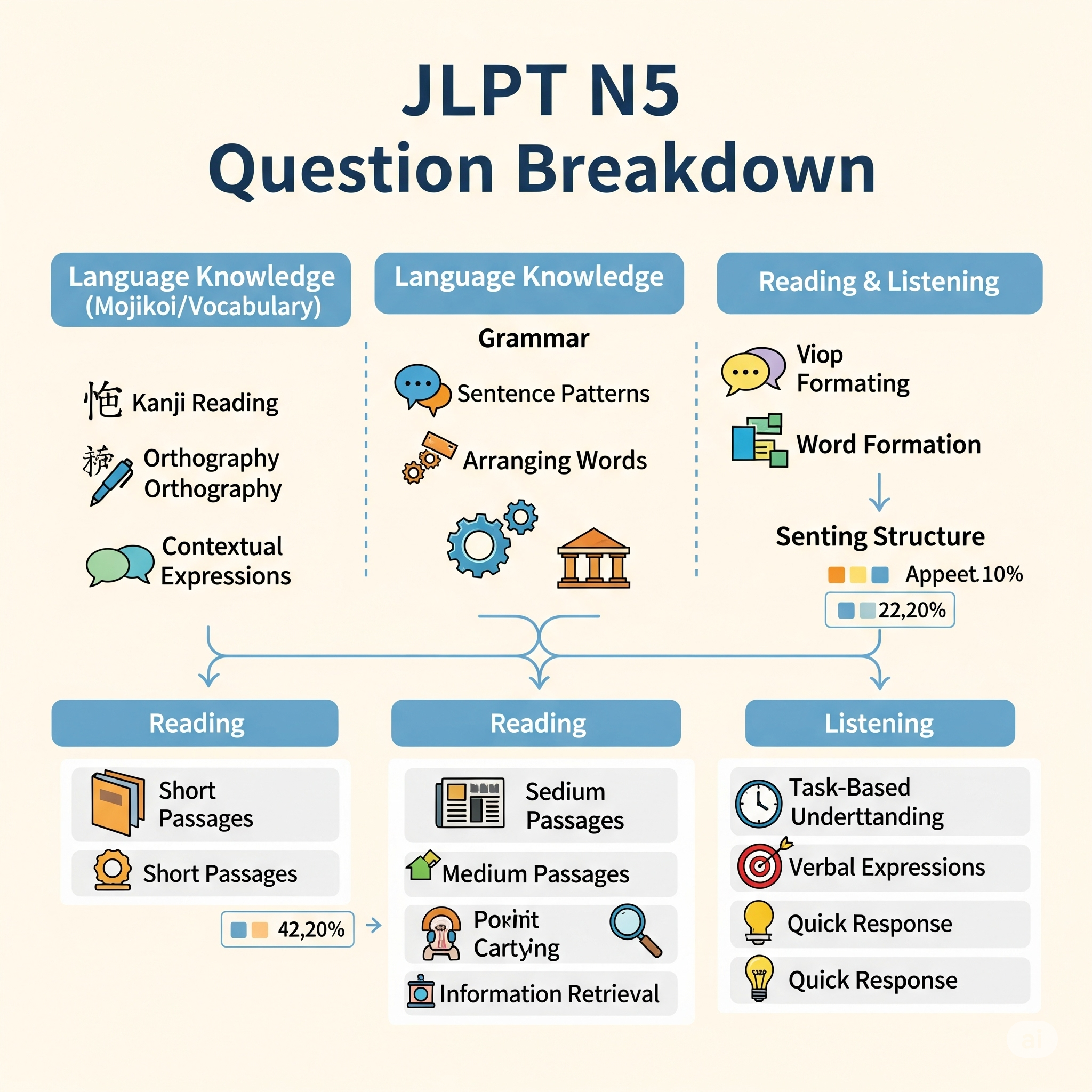 JLPT N5 Questions Breakdown: What to Expect