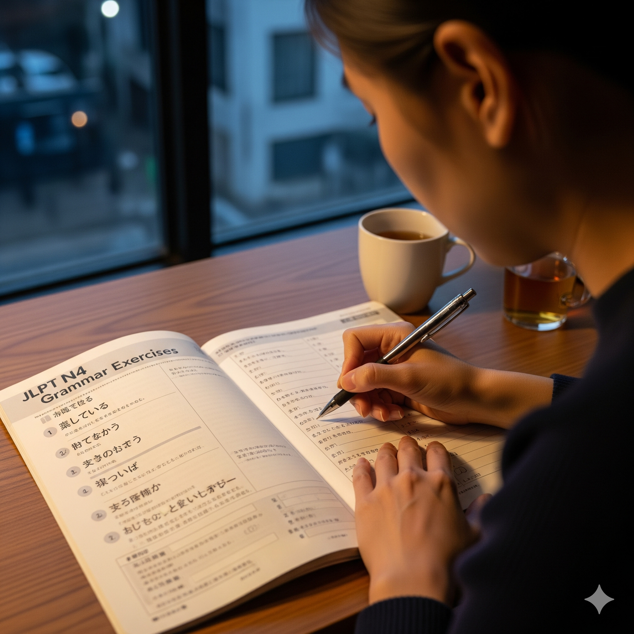 JLPT N4 Grammar Practice: Exercises to Master Sentence Structures