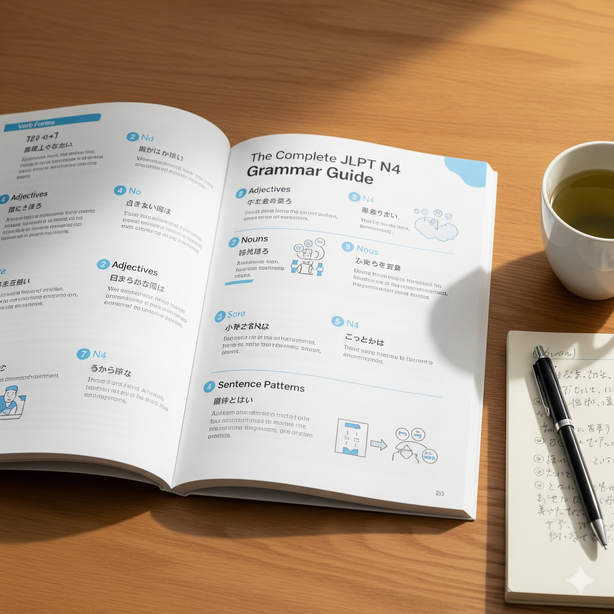 JLPT N4 Grammar List with Examples: Complete Guide