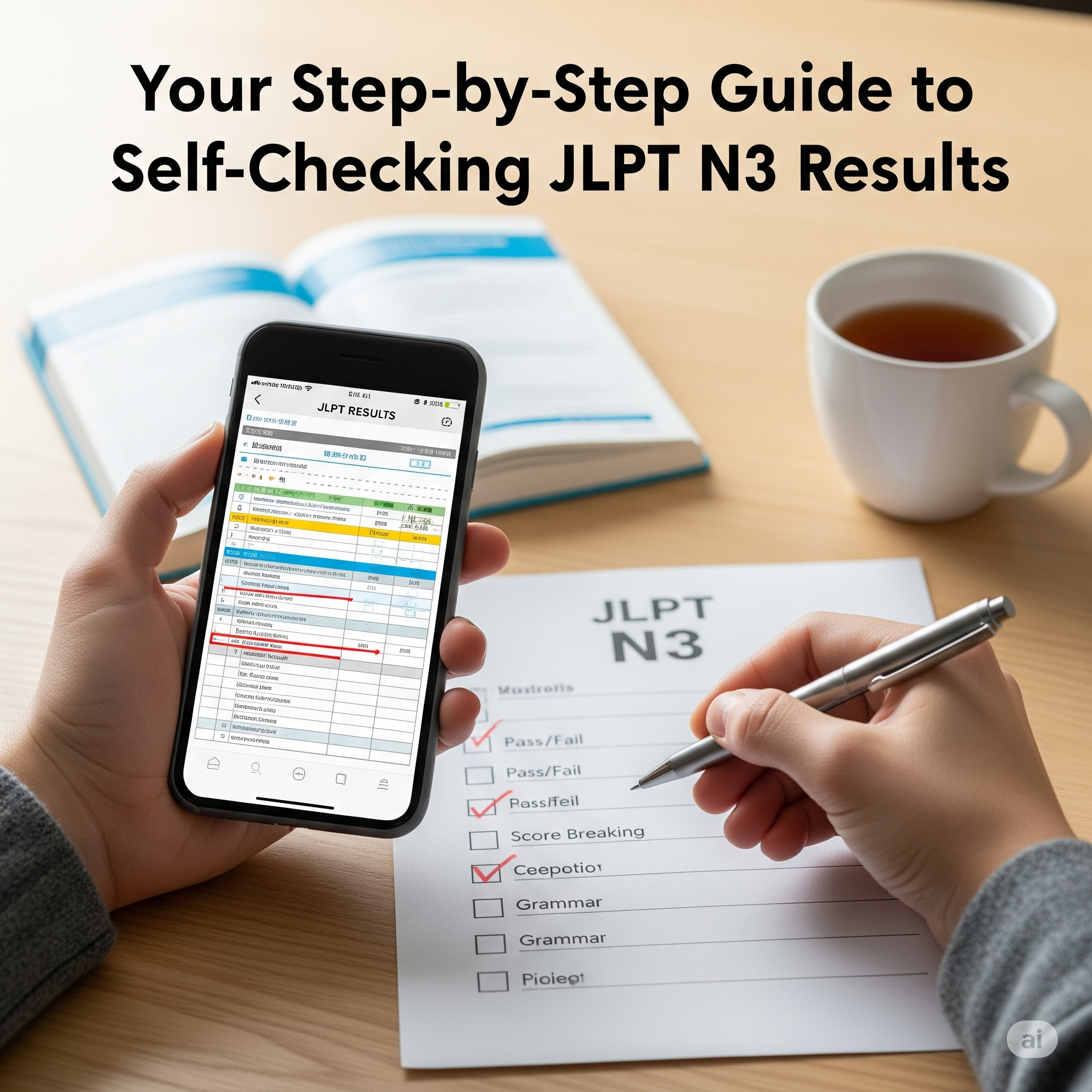Answer JLPT N3 2025: Step-by-Step Guide to Self-Checking Results