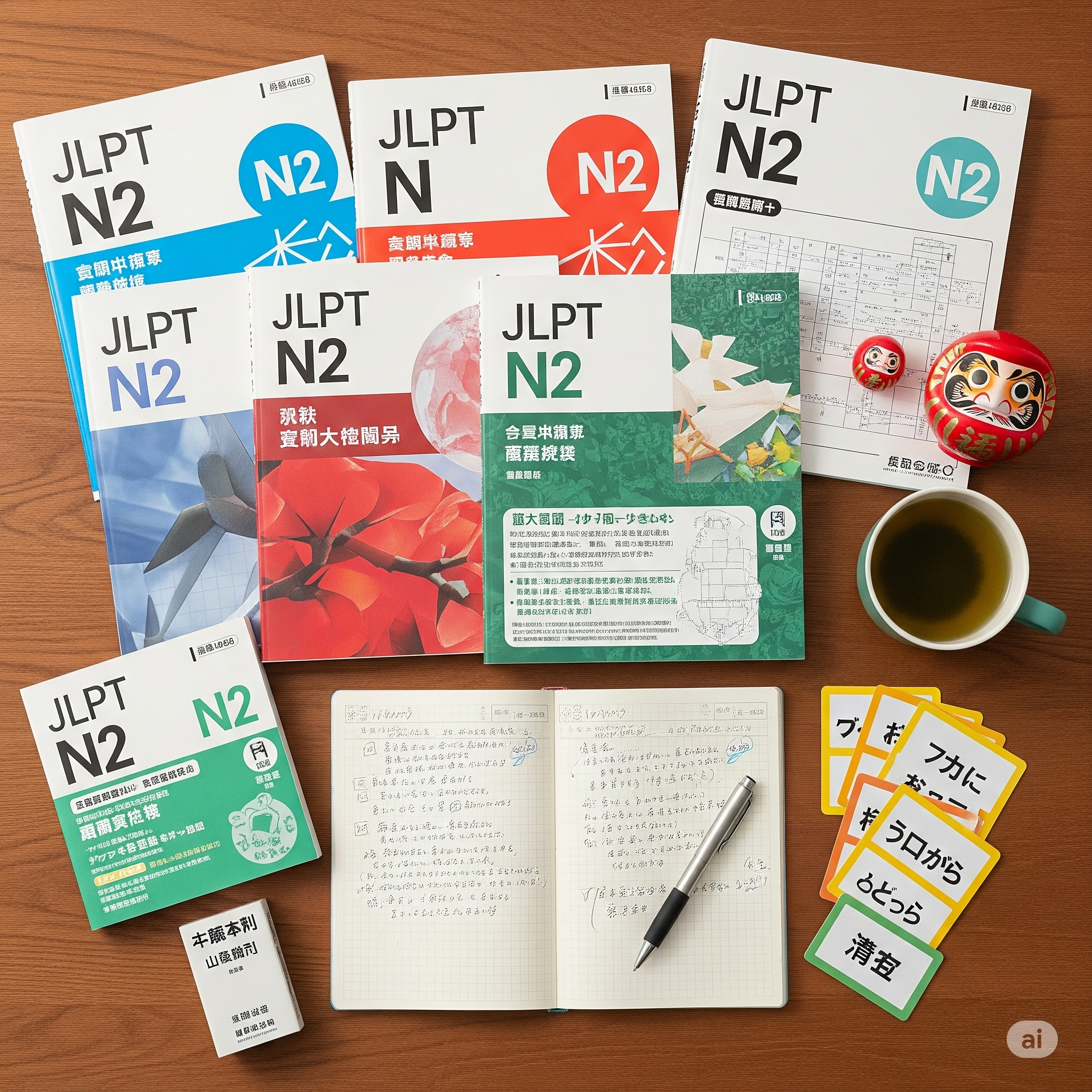 Best JLPT N2 Books: Top Study Materials for Passing the Exam