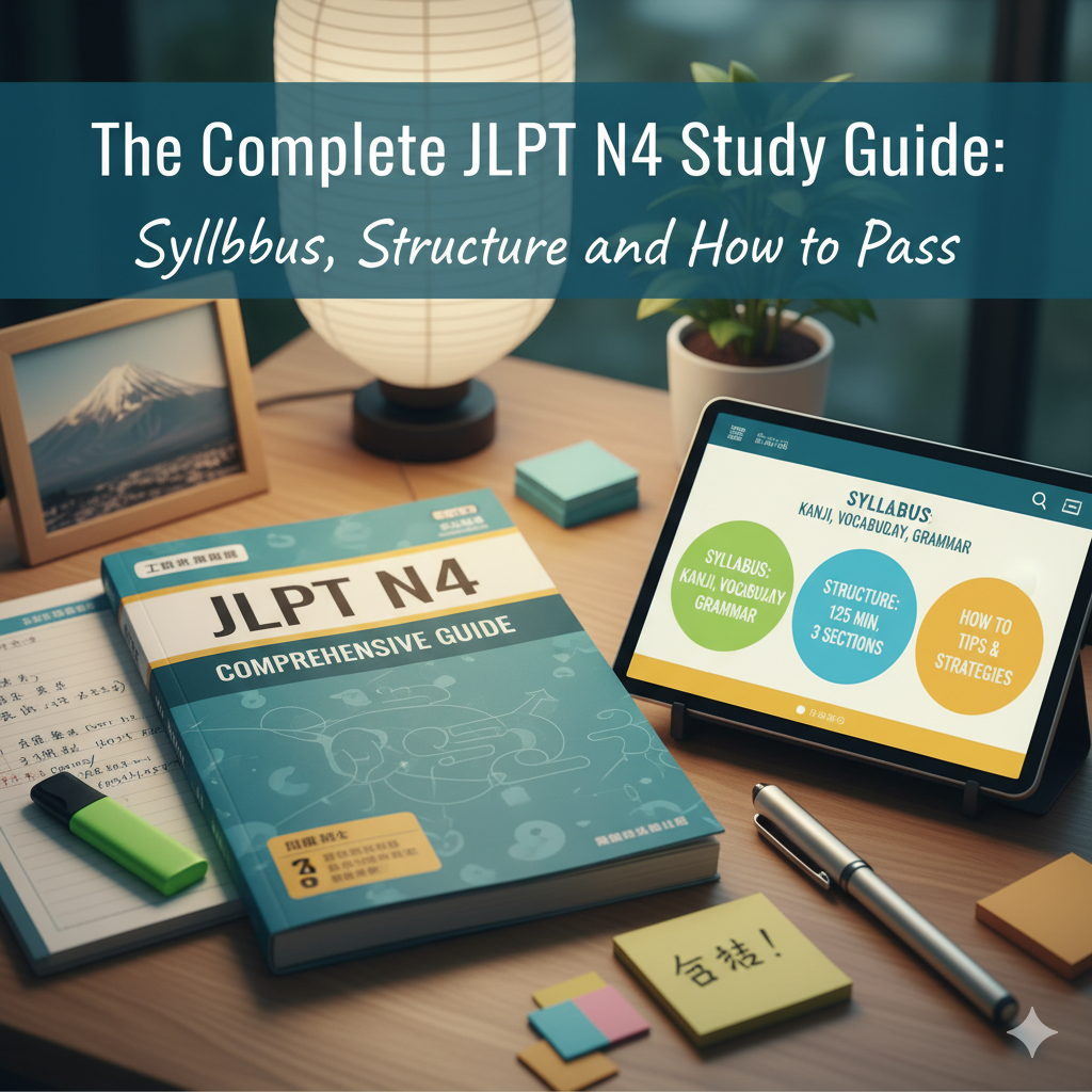 The Complete JLPT N4 Study Guide: Syllabus, Structure, and How to Pass
