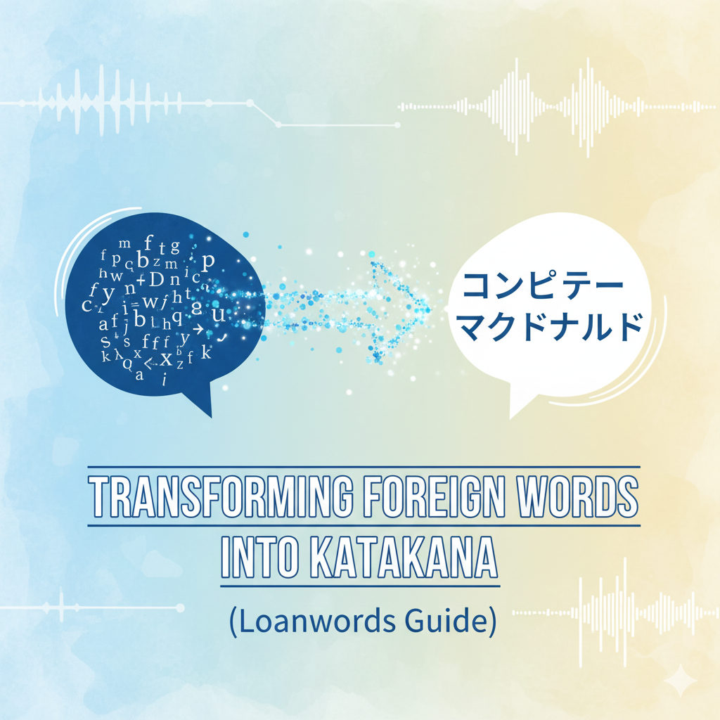 Transcribing Foreign Words and Names with Katakana (Loanwords Guide)