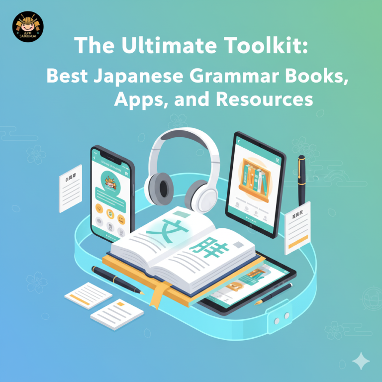The Ultimate Toolkit: Best Japanese Grammar Books, Apps, and Resources