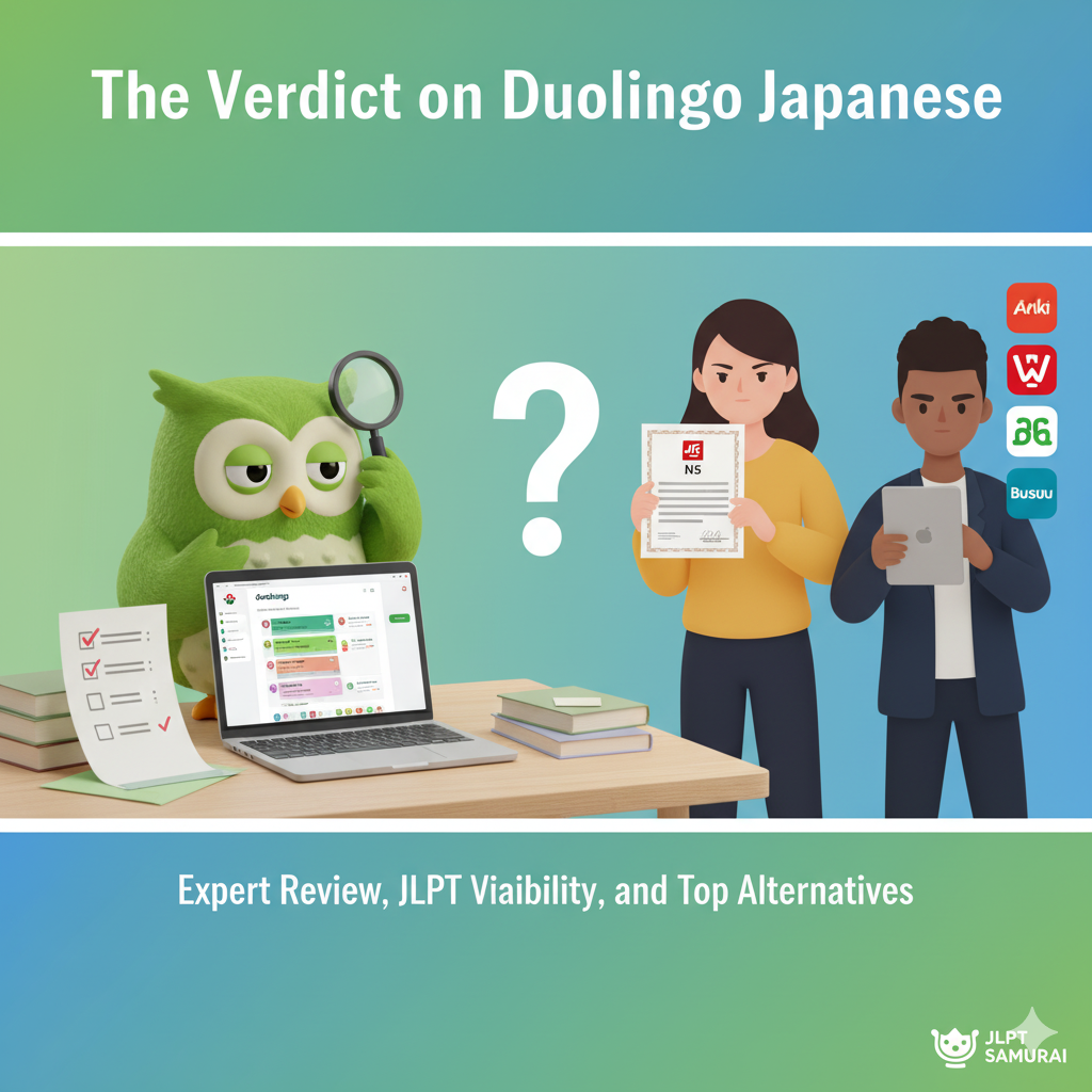 The Verdict on Duolingo Japanese: Expert Review, JLPT Viability, and Top Alternatives