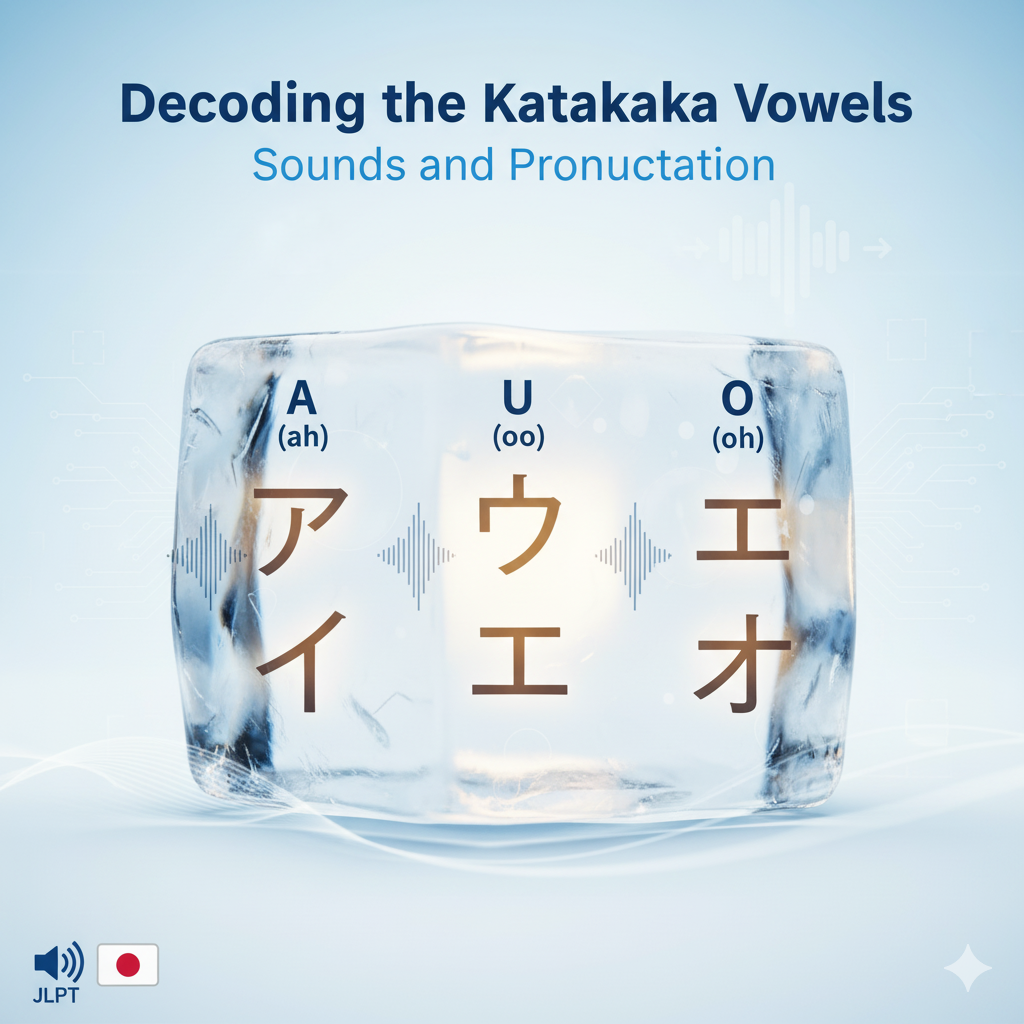 Decoding the Katakana Vowels: Sounds and Pronunciation