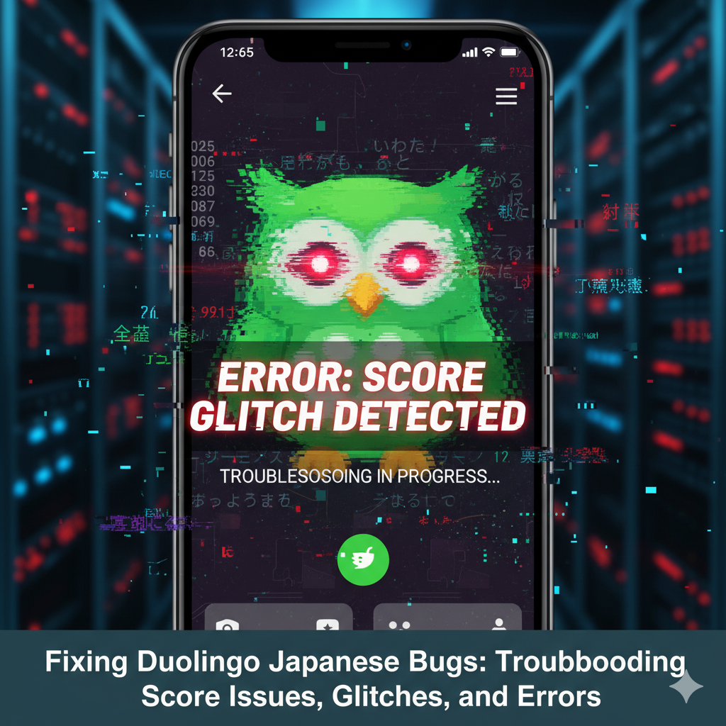 Fixing Duolingo Japanese Bugs: Troubleshooting Score Issues, Glitches, and Errors