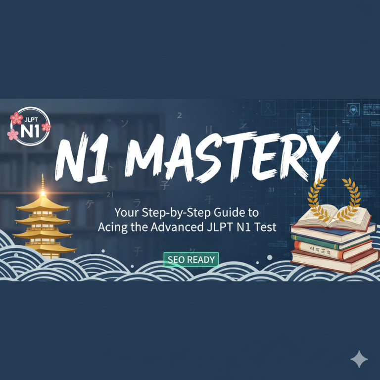 N1 Mastery: Your Step-by-Step Guide to Acing the Advanced JLPT N1 Test