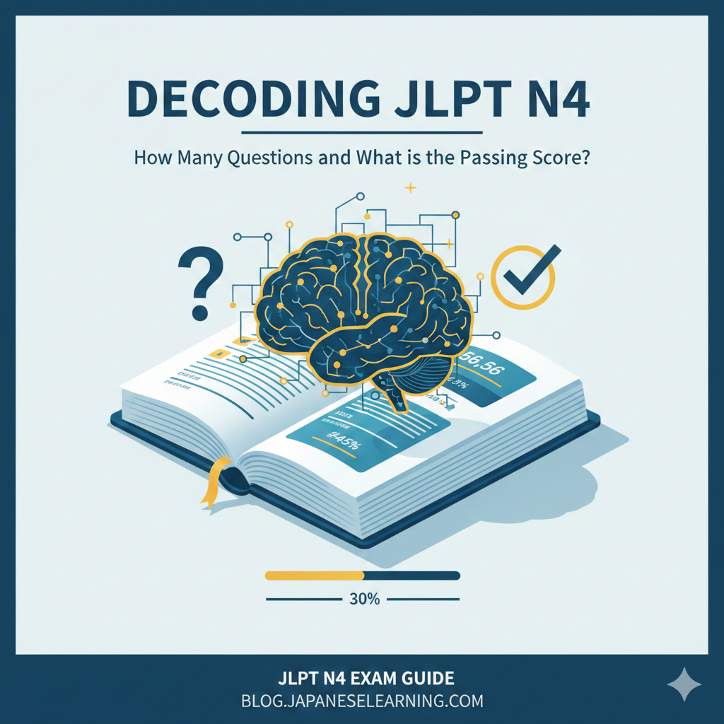 Decoding JLPT N4: How Many Questions and What is the Passing Score?