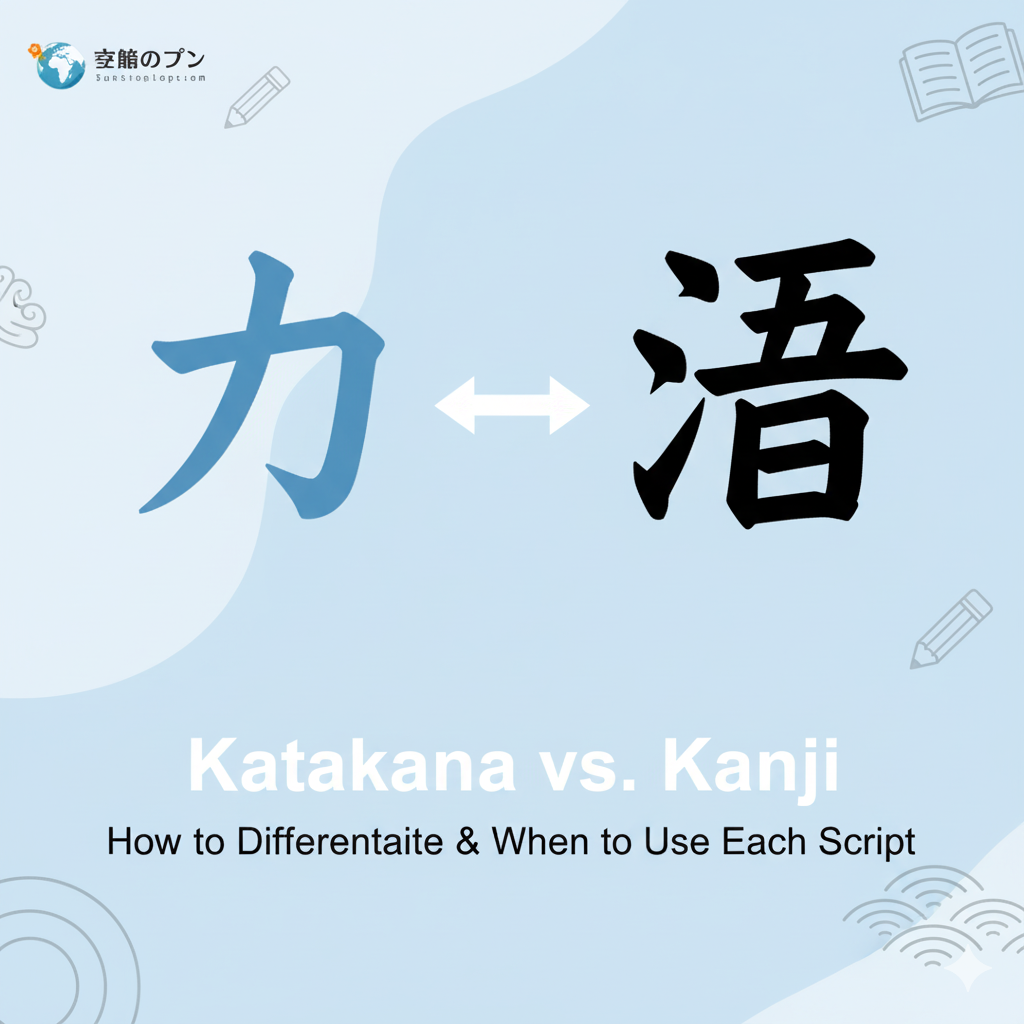 How to Differentiate Katakana from Kanji (And When to Use Each Script)