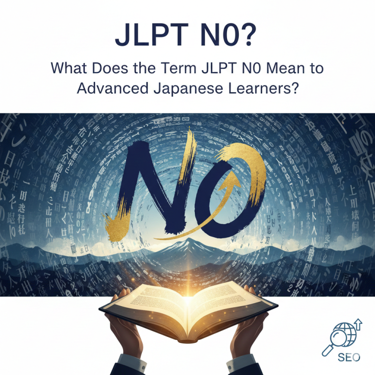JLPT N0? What Does the Term JLPT N0 Mean to Advanced Japanese Learners?