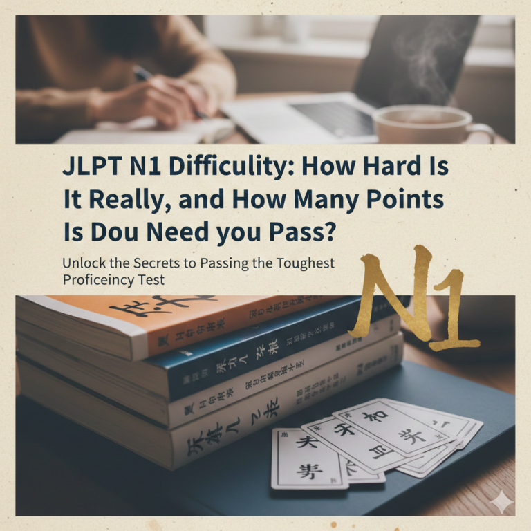 JLPT N1 Difficulty: How Hard Is It Really, and How Many Points Do You Need to Pass?