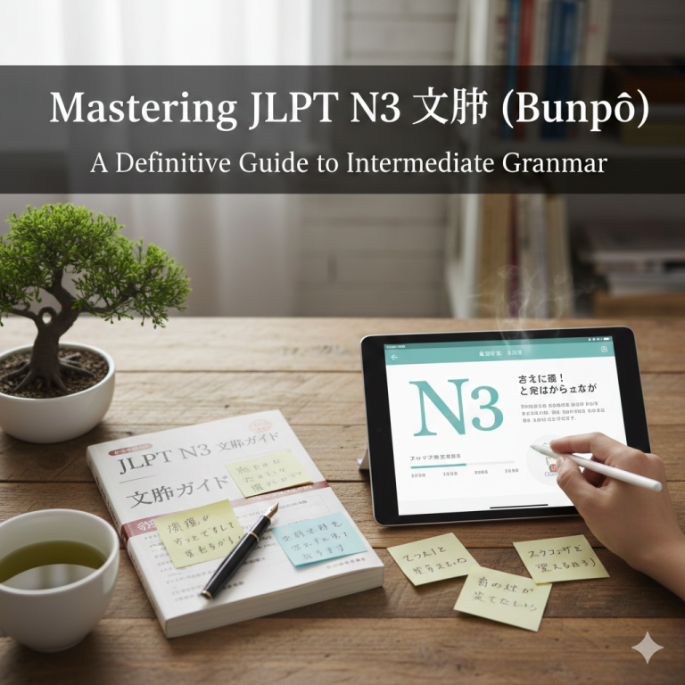 Mastering JLPT N3文法 (Bunpō): A Definitive Guide to Intermediate Grammar