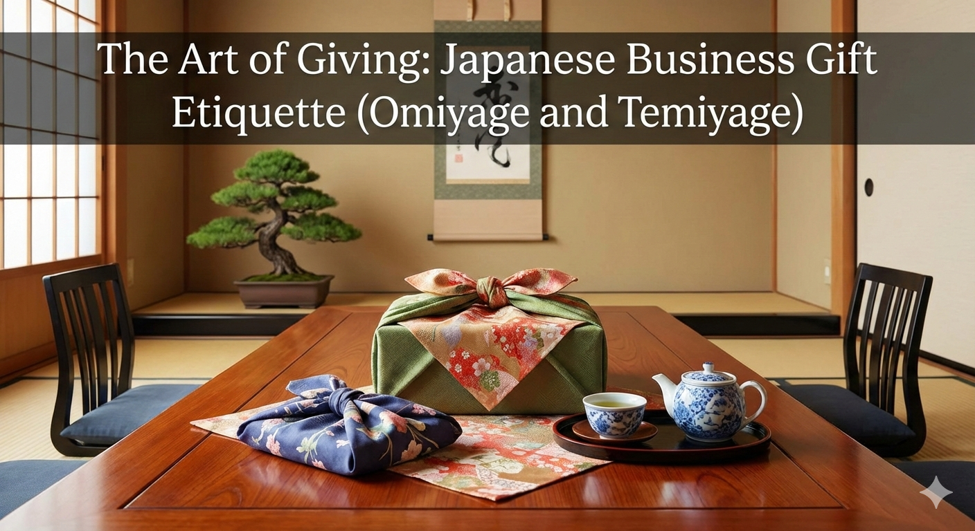 The Art of Giving: Japanese Business Gift Etiquette (Omiyage and Temiyage)