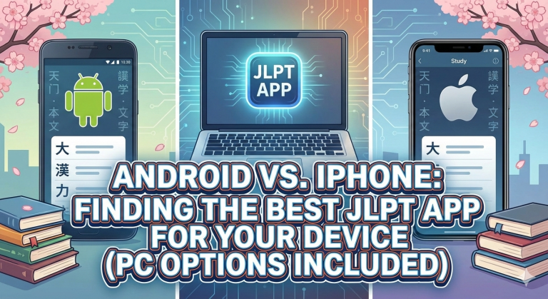 Android vs. iPhone: Finding the Best JLPT App for Your Device (PC Options Included)