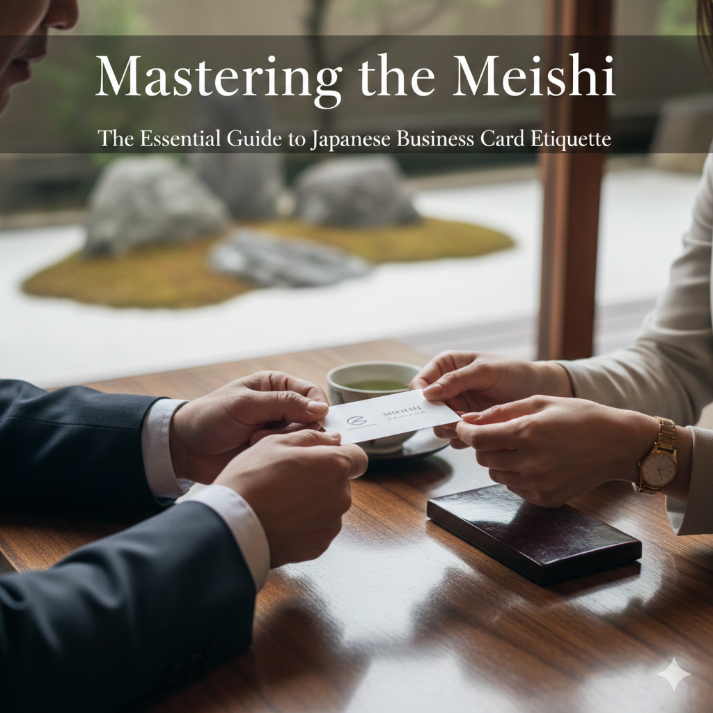 Mastering the Meishi: The Essential Guide to Japanese Business Card Etiquette