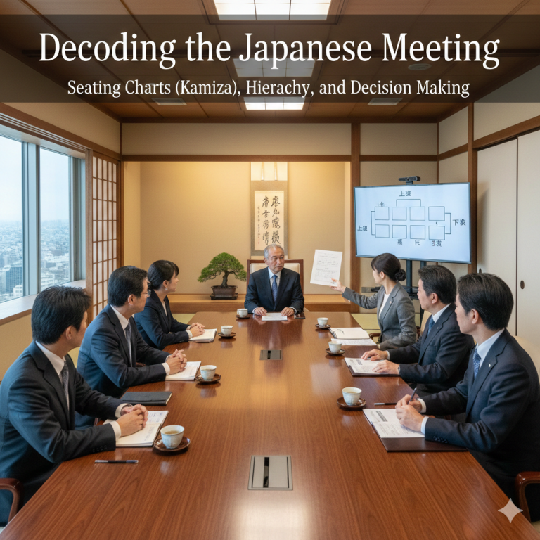 Decoding the Japanese Meeting: Seating Charts (Kamiza), Hierarchy, and Decision Making