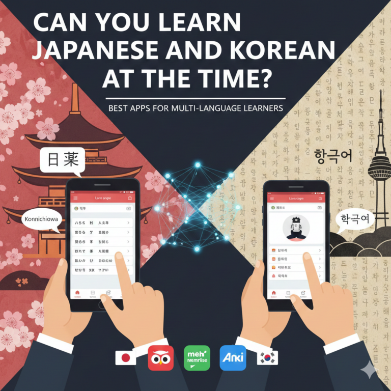 Can You Learn Japanese and Korean at the Same Time? Best Apps for Multi-Language Learners