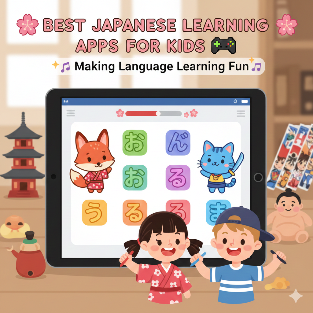 Best Japanese Learning Apps for Kids: Making Language Learning Fun ...