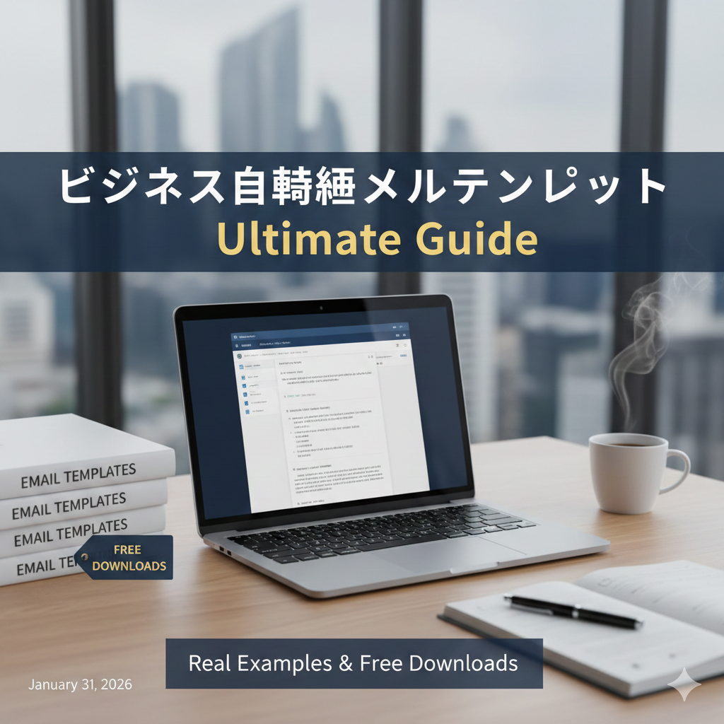 The Ultimate Guide to Business Japanese Email Templates (With Real Examples & Free Downloads)