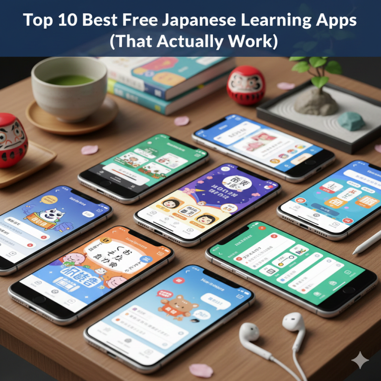 Top 10 Best Free Japanese Learning Apps (That Actually Work)