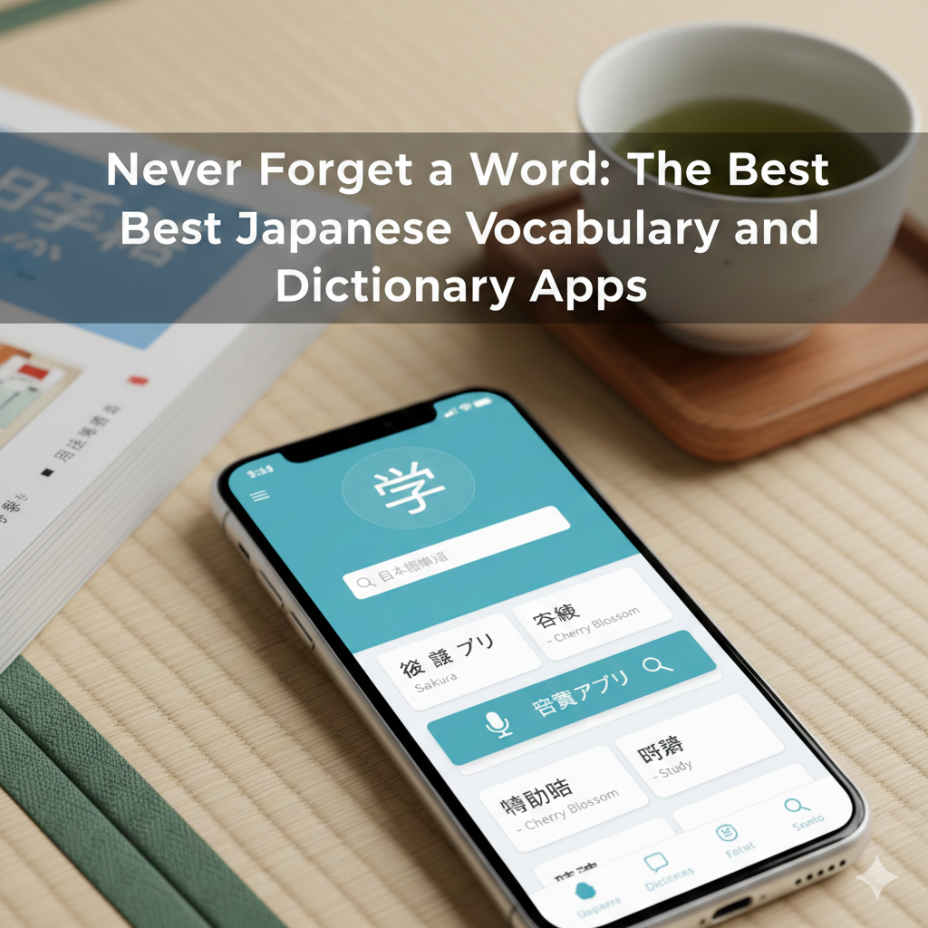 Never Forget a Word: The Best Japanese Vocabulary and Dictionary Apps