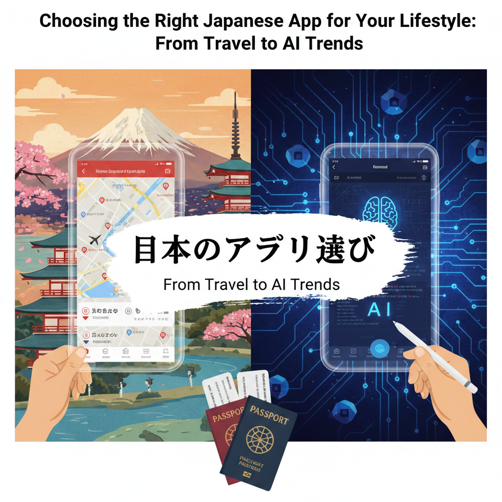Choosing the Right Japanese App for Your Lifestyle: From Travel to AI Trends