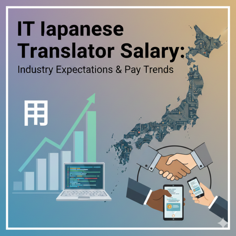 IT Japanese Translator Salary: Industry Expectations & Pay Trends