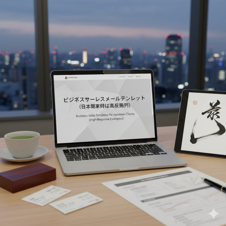 Business Sales Email Templates for Japanese Clients