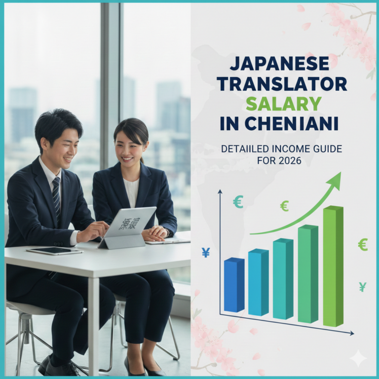 Japanese Translator Salary in Chennai: Detailed Income Guide for 2026