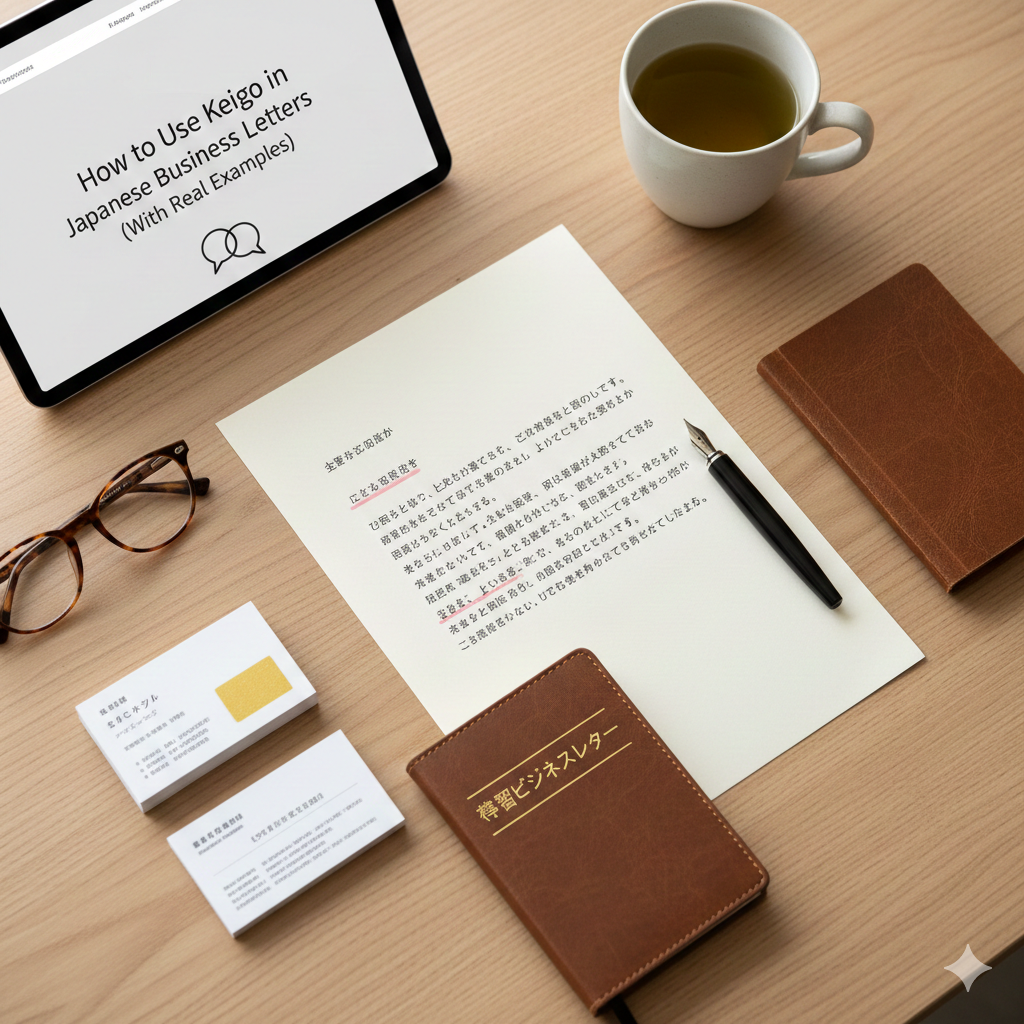 How to Use Keigo in Japanese Business Letters (With Real Examples)