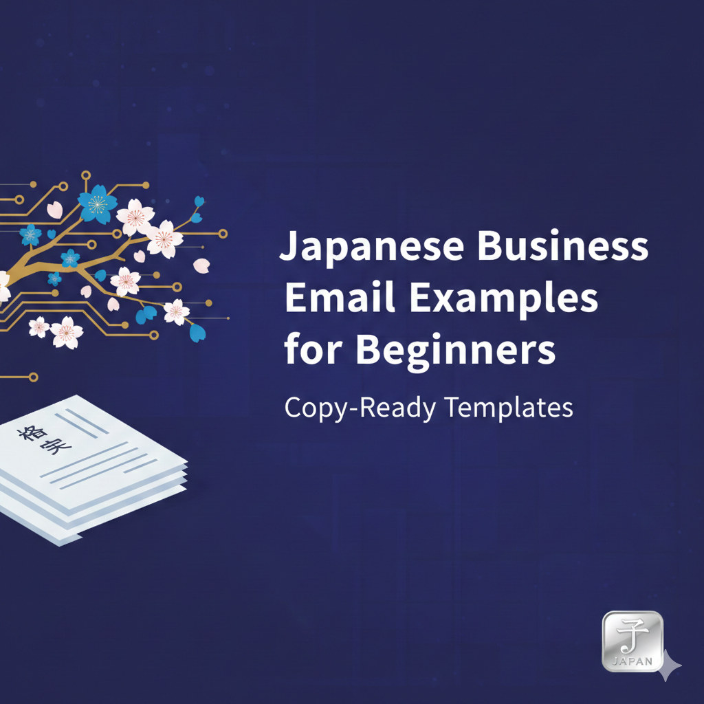 Japanese Business Email Examples for Beginners (Copy‑Ready Templates)