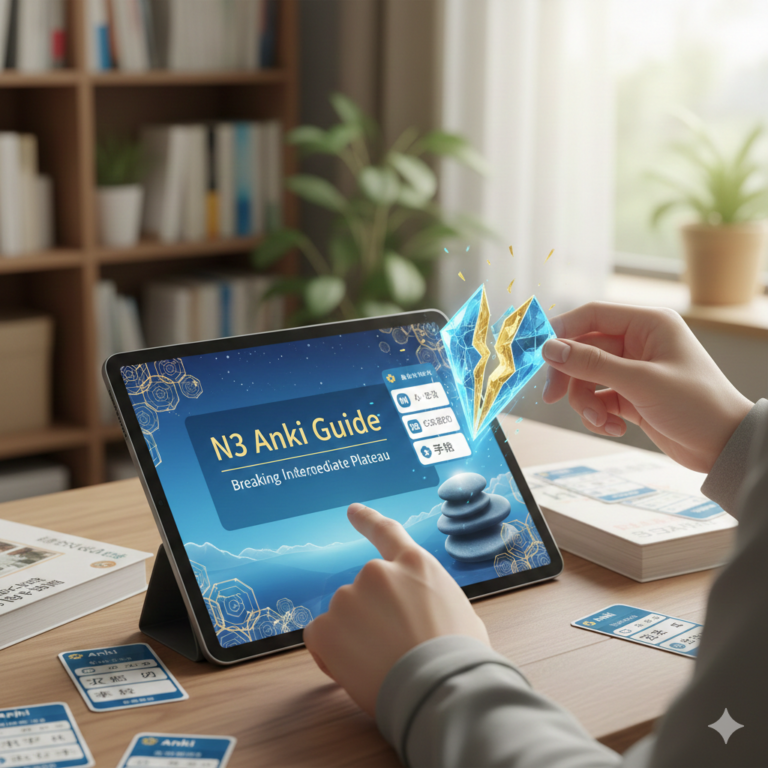 -Breaking the Intermediate Plateau: The Ultimate N3 Anki Guide